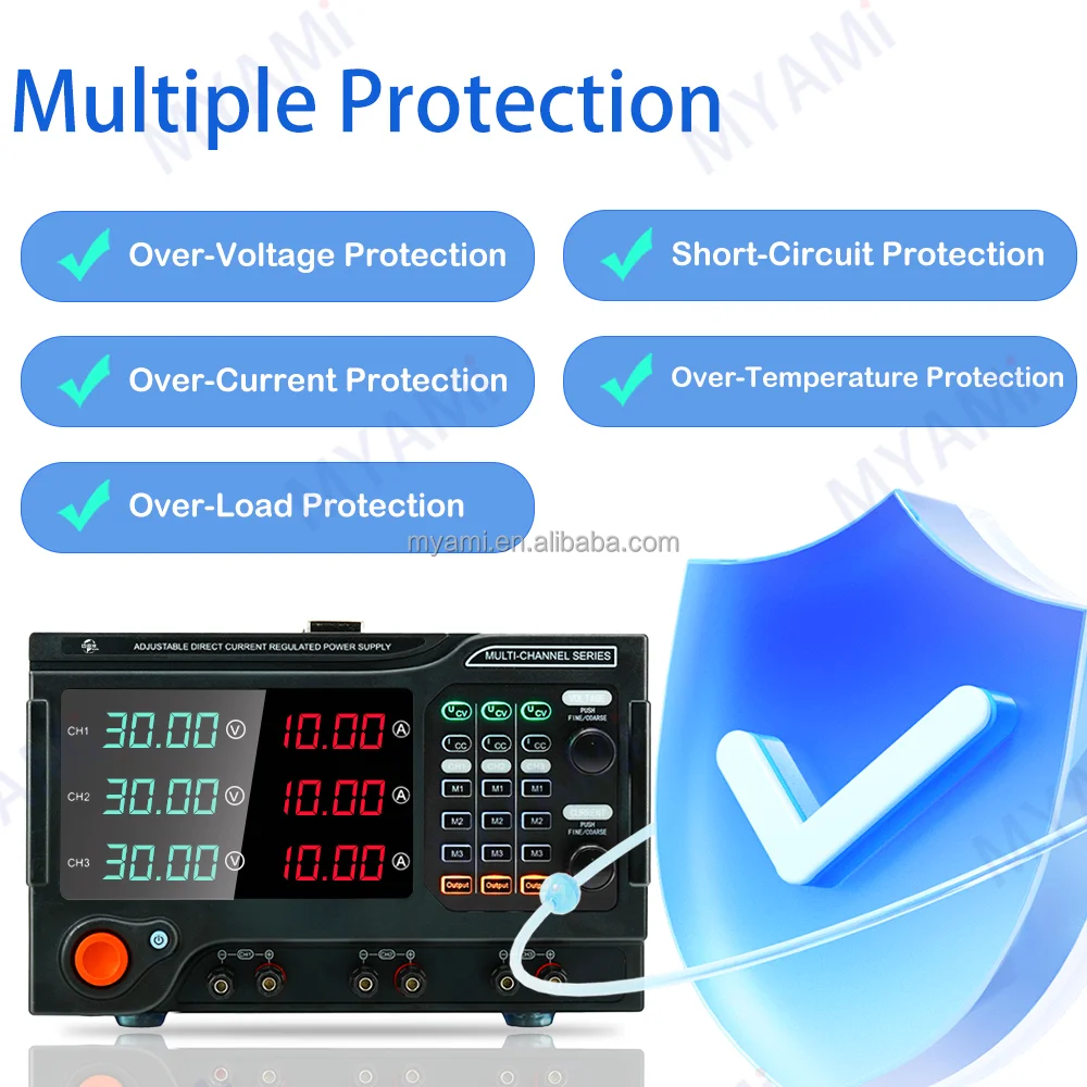 مزود طاقة مختبري قابل للبرمجة  - مراجعة Programmable Dc Power Supply 60V 10A وسعره