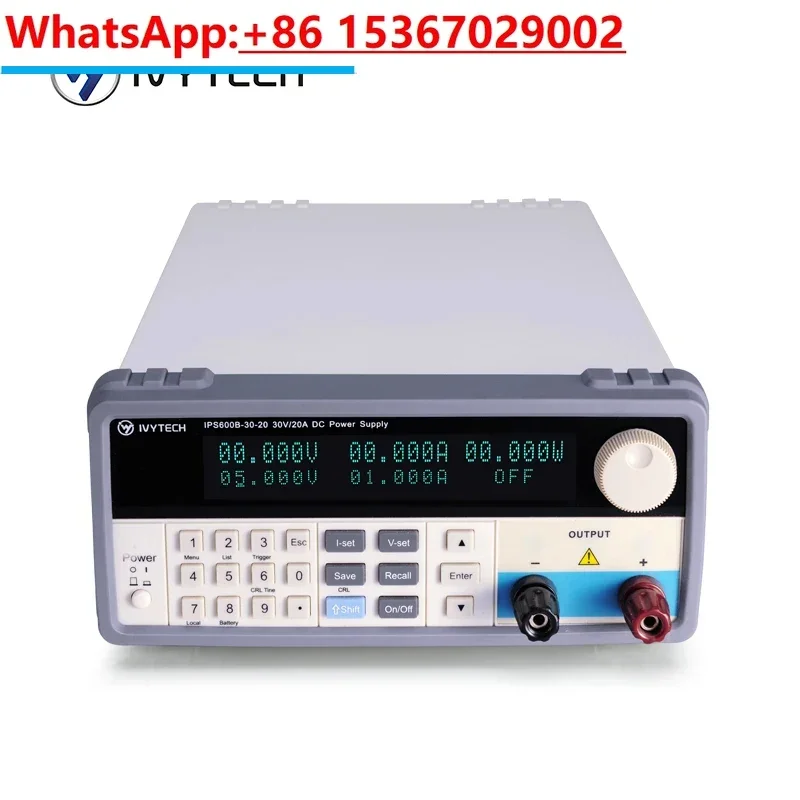 مصدر طاقة تيار مستمر قابل للبر - مراجعة Programmable Dc Power Supply 60V 10A وسعره